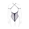 Open Thong Body Large Size Leda Black