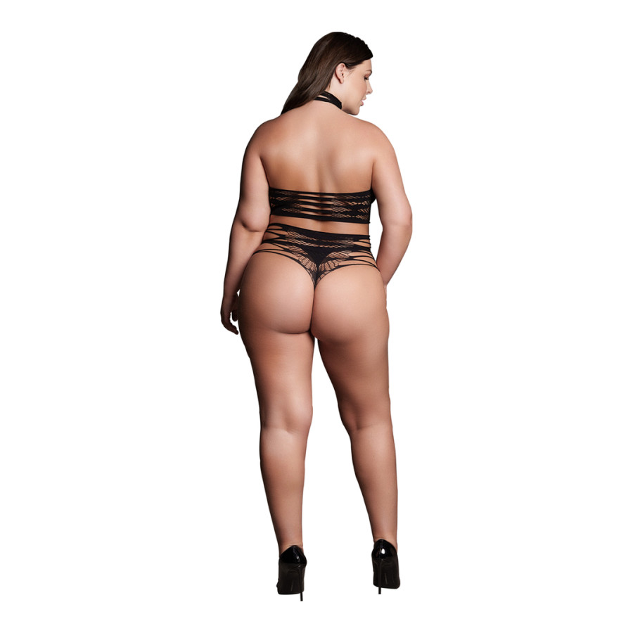 Ensemble 2 Pièces Grande Taille Carpo Noir