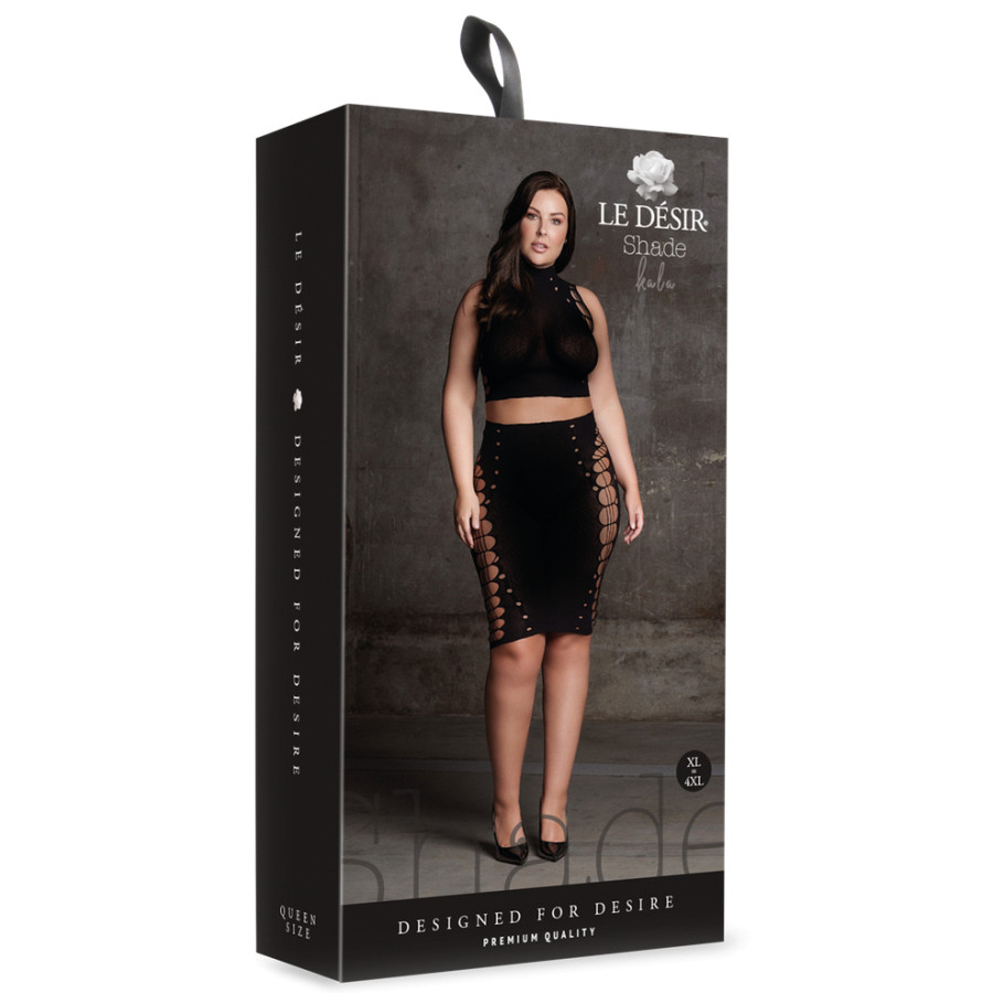 Ensemble 2 Pièces Grande Taille Kala Noir