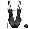 Body Dentelle Double Bretelle Grande Taille Carlita Noir