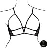 Soutien-gorge Triangle Ouvert Grande Taille Charma Noir