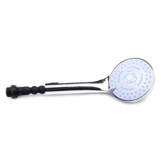 Shower head with Clean Stream enema nozzle