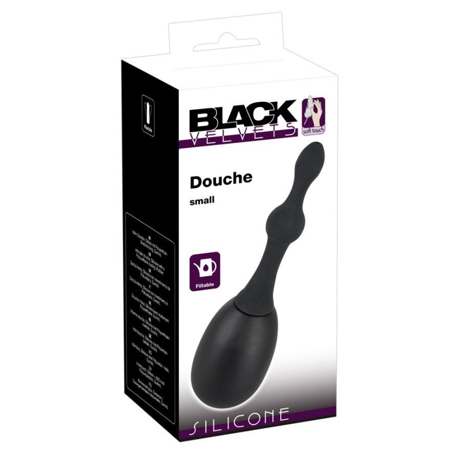 Poire Velvet Shower 200 ml - 14 x 3 cm Noire