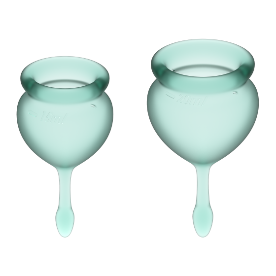 Coupes menstruelles Feel Good x2 Vert