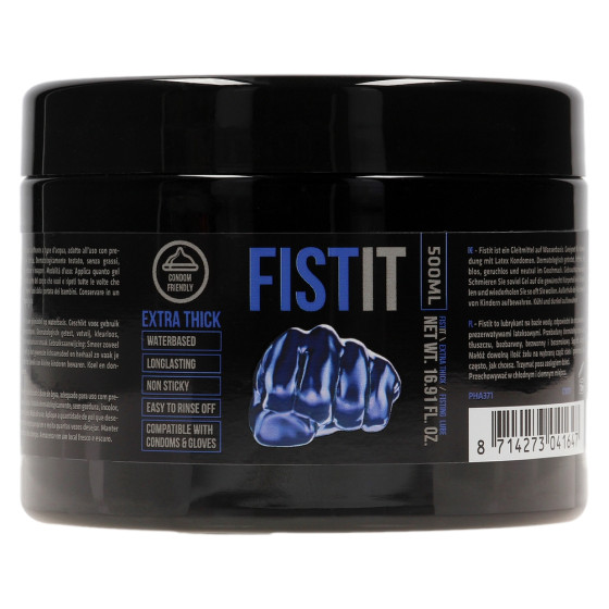Lubricant Water FIST IT EXTRA THICK 500 ml -Pot black