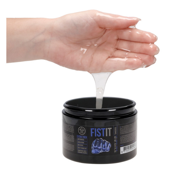 Lubricant Water FIST IT EXTRA THICK 500 ml -Pot black