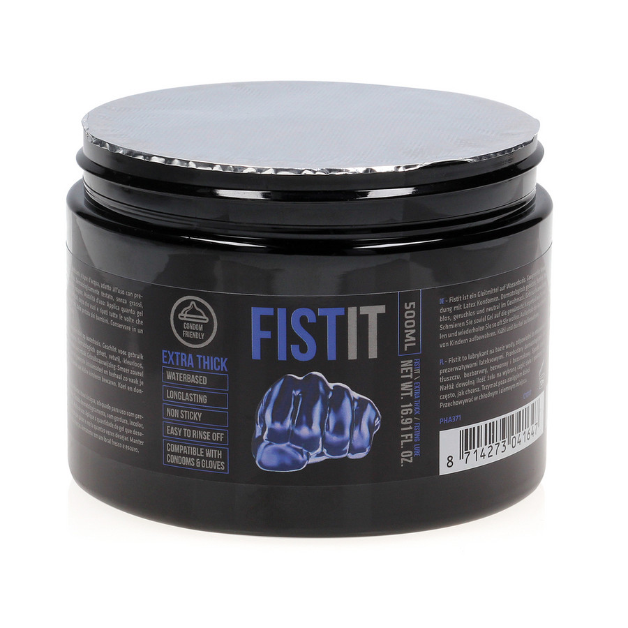 Lubricant Water FIST IT EXTRA THICK 500 ml -Pot black