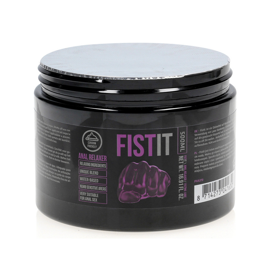 Crème relaxante Anal Relaxer 500 ml - Pot noir