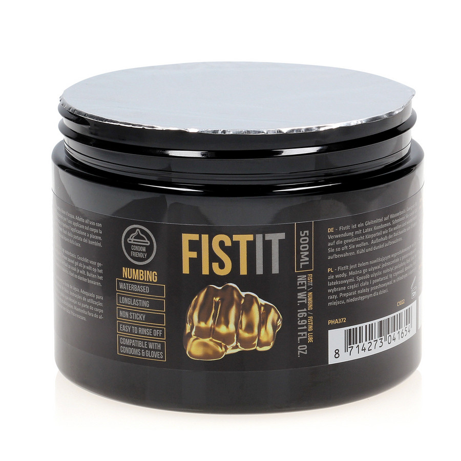 Lubrifiant relaxant Fst it Numbing 500 ml - Pot noir