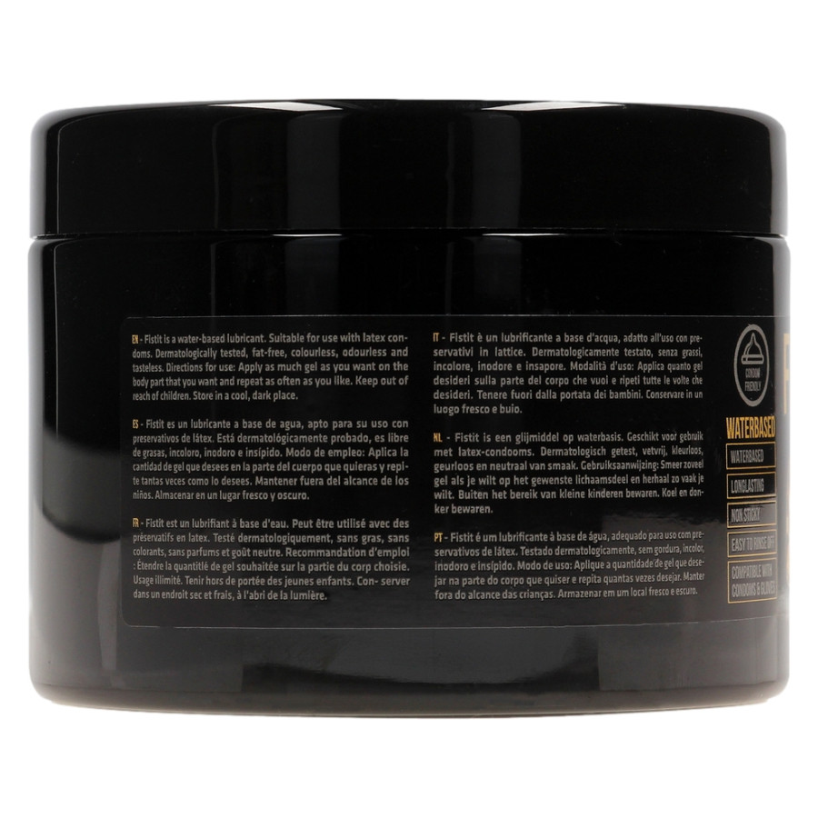 Lubrifiant Eau Fist It 500ml - Pot noir