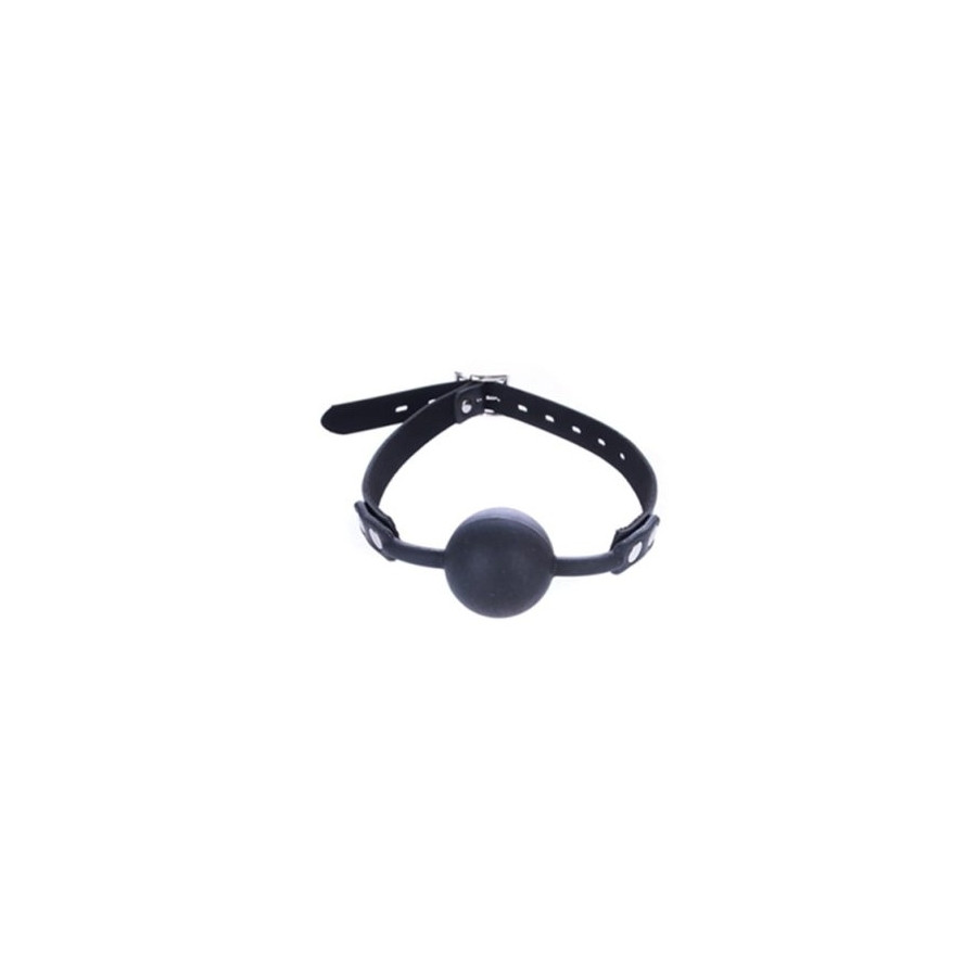 Bâillon Boule Simply Gag 40mm Noir Bâillon Boule Simply Gag 40mm Noir