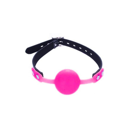 Bâillon Boule Simply Gag 40mm Rose