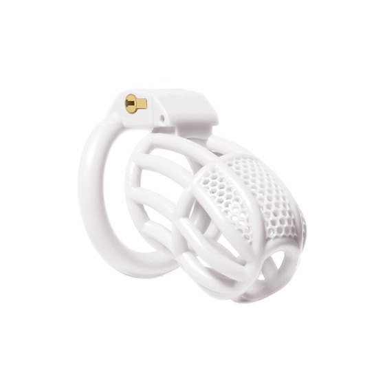 Netia chastity cage 7.5 x 3.1cm White