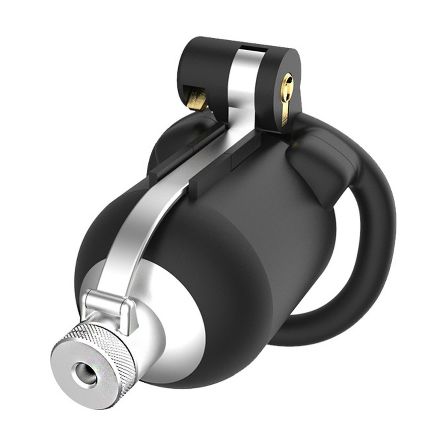 Chastity Cage with Lock Spike 5.5 x 6mm
