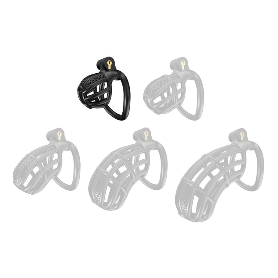Nexia S Chastity Cage 5 x 3.1cm Black Nexia S Chastity Cage 5 x 3.1cm Black