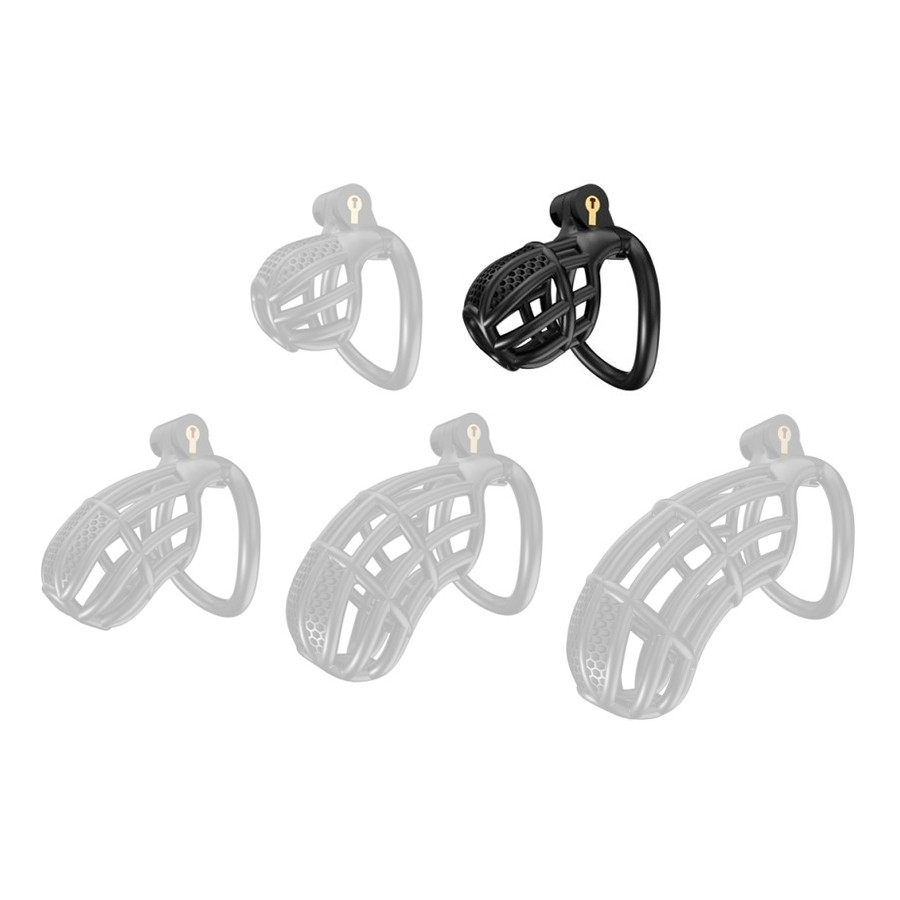 Cage de Chasteté Nexia M 6.5 x 3.1cm Noire Cage de Chasteté Nexia M 6.5 x 3.1cm Noire