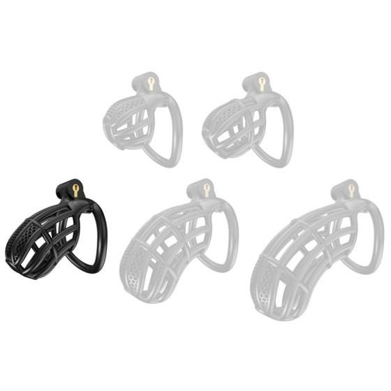 Nexia Chastity Cage L 8 x 3.1cm Black