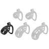 Cage de Chasteté Nexia L 8 x 3.1cm Noire