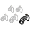Cage de Chasteté Nexia XXL 11.5 x 3.4 cm Noire