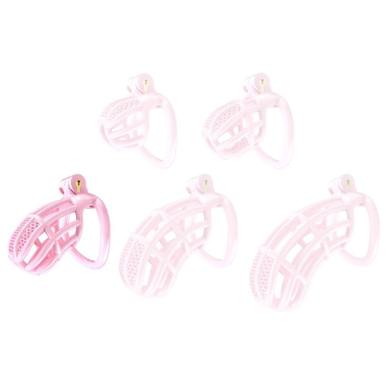 Nexia Chastity Cage L 8 x 3.1cm Pink