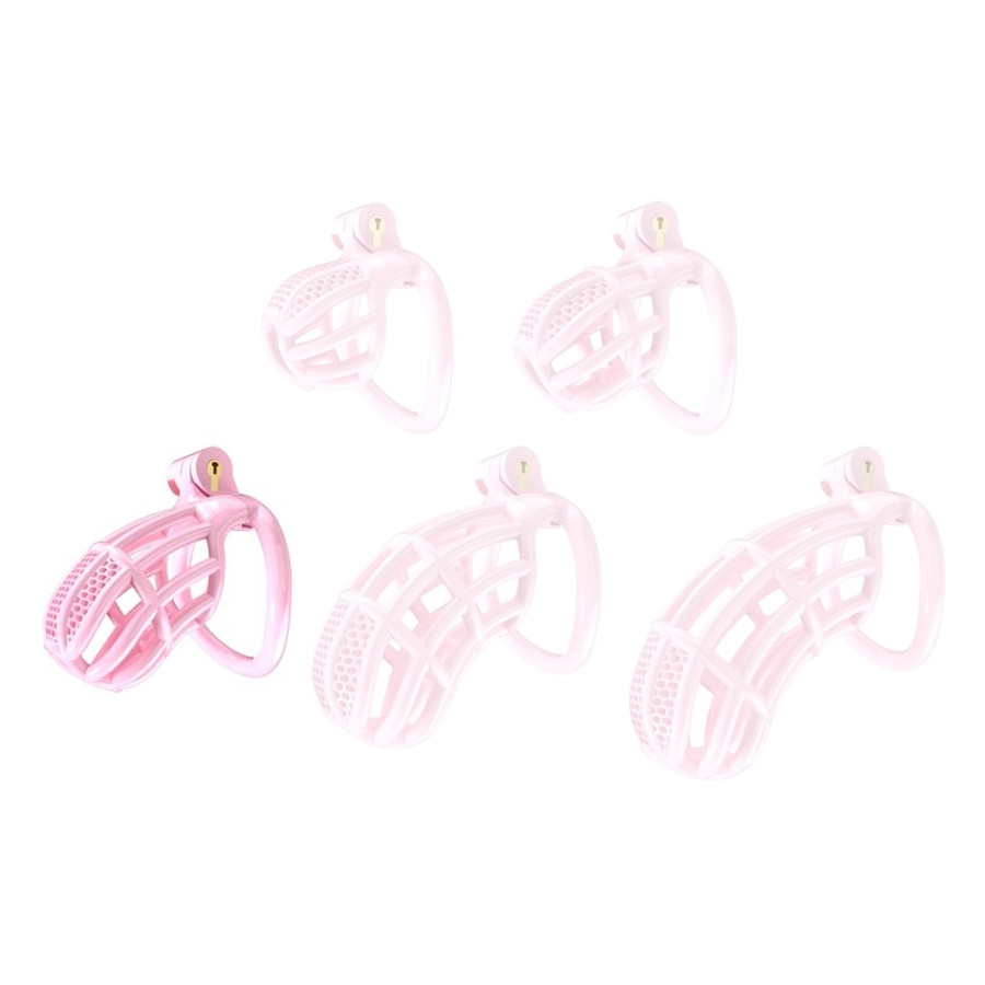 Nexia Chastity Cage L 8 x 3.1cm Pink Nexia Chastity Cage L 8 x 3.1cm Pink