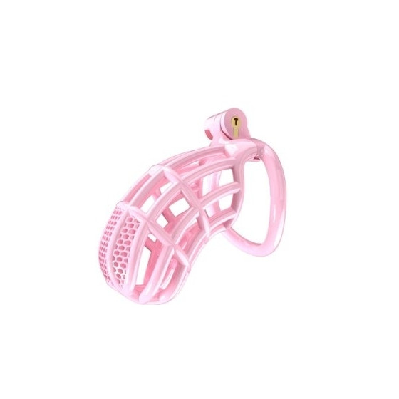 Nexia XL Chastity Cage 10 x 3.4cm Pink