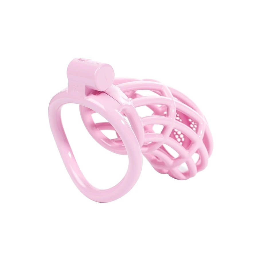 Nexia XL Chastity Cage 10 x 3.4cm Pink