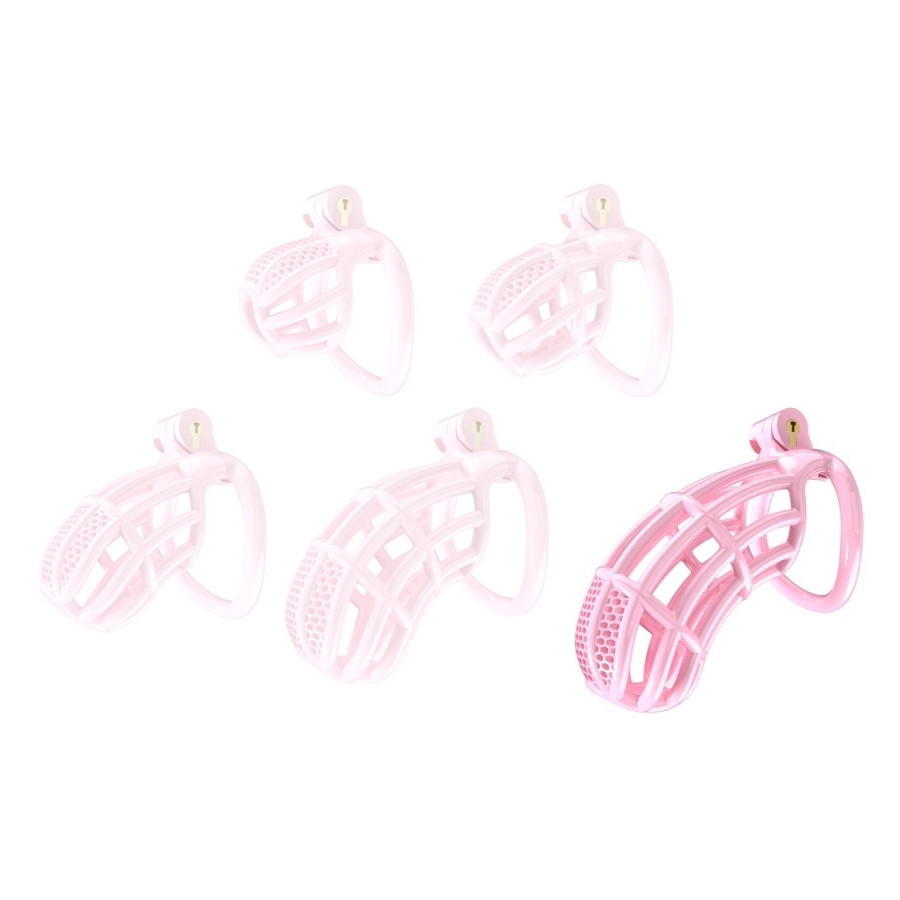 Nexia XXL Chastity Cage 11.5 x 3.4cm Pink Nexia XXL Chastity Cage 11.5 x 3.4cm Pink