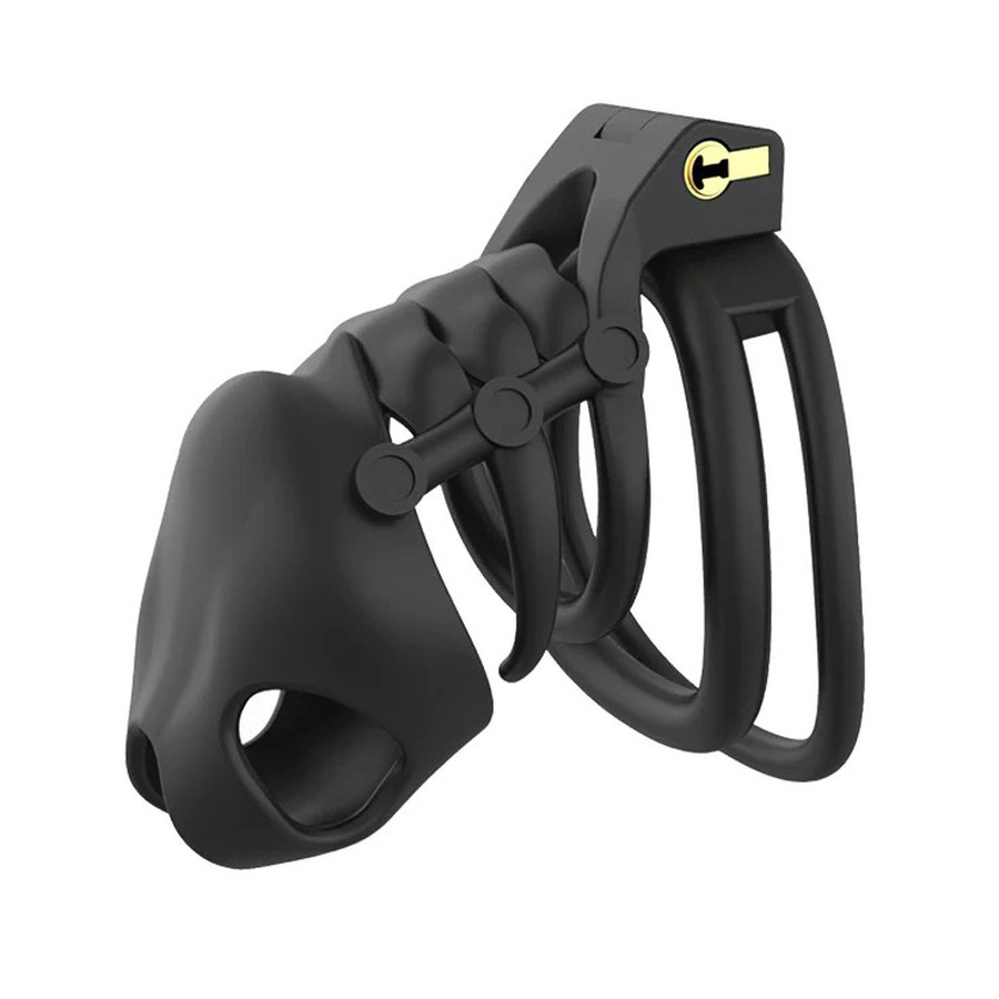Spino cage M 8.5 x 3 cm Black Spino cage M 8.5 x 3 cm Black