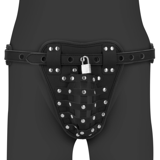 Chastity belt Jock Belt Black