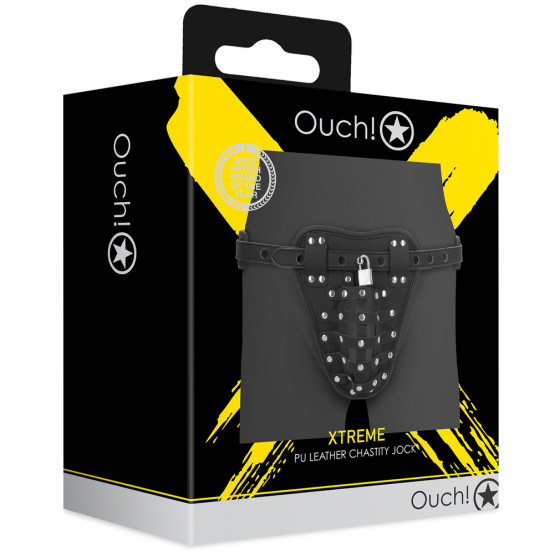 Chastity belt Jock Belt Black