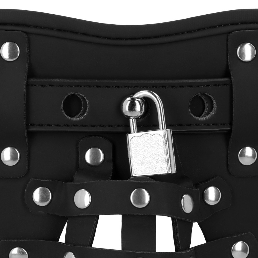 Chastity belt Jock Belt Black