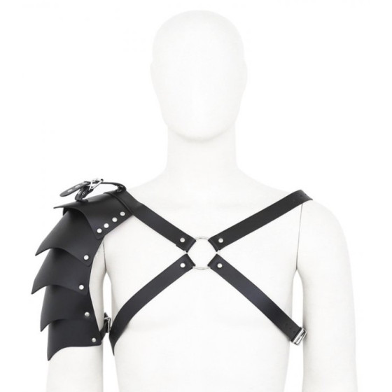 Harnais avec Épaulette Gladiator Simili noir