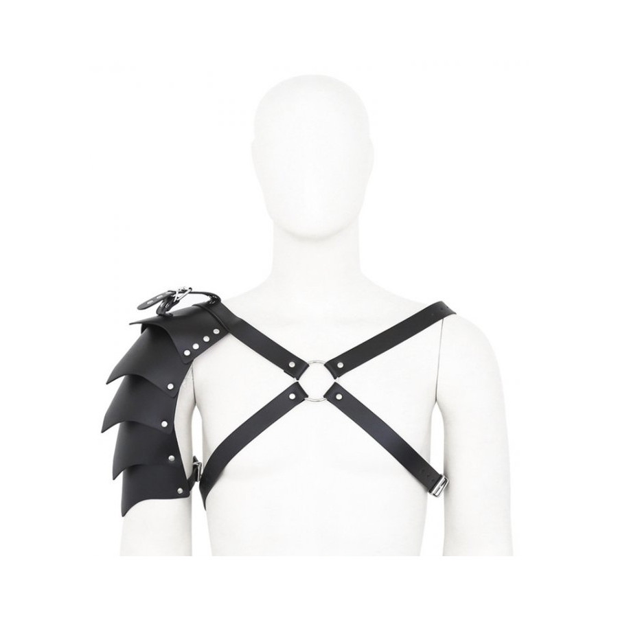 Harnais avec Épaulette Gladiator Simili noir
