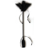 Cravache et Plumeau Secret Touch 50cm Noir