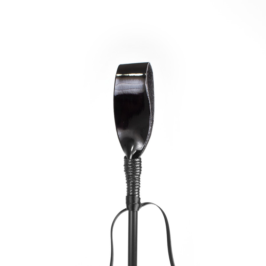 Cravache et Plumeau Secret Touch 50cm Noir