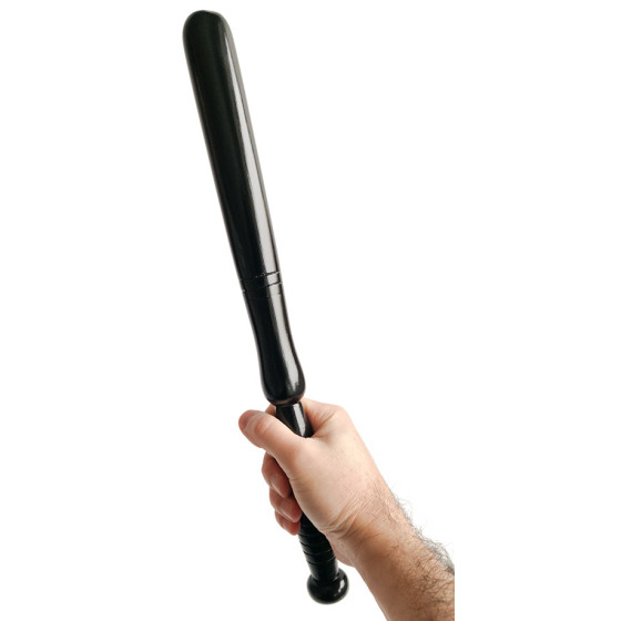 Matraque de Police Woodie 40 x 3cm Noir