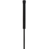 Cravache Black Heart 44cm Noir