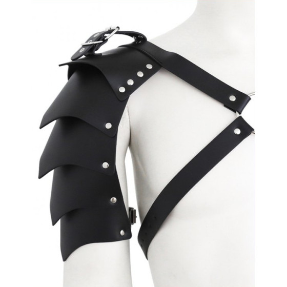 Harnais avec Épaulette Gladiator Simili noir