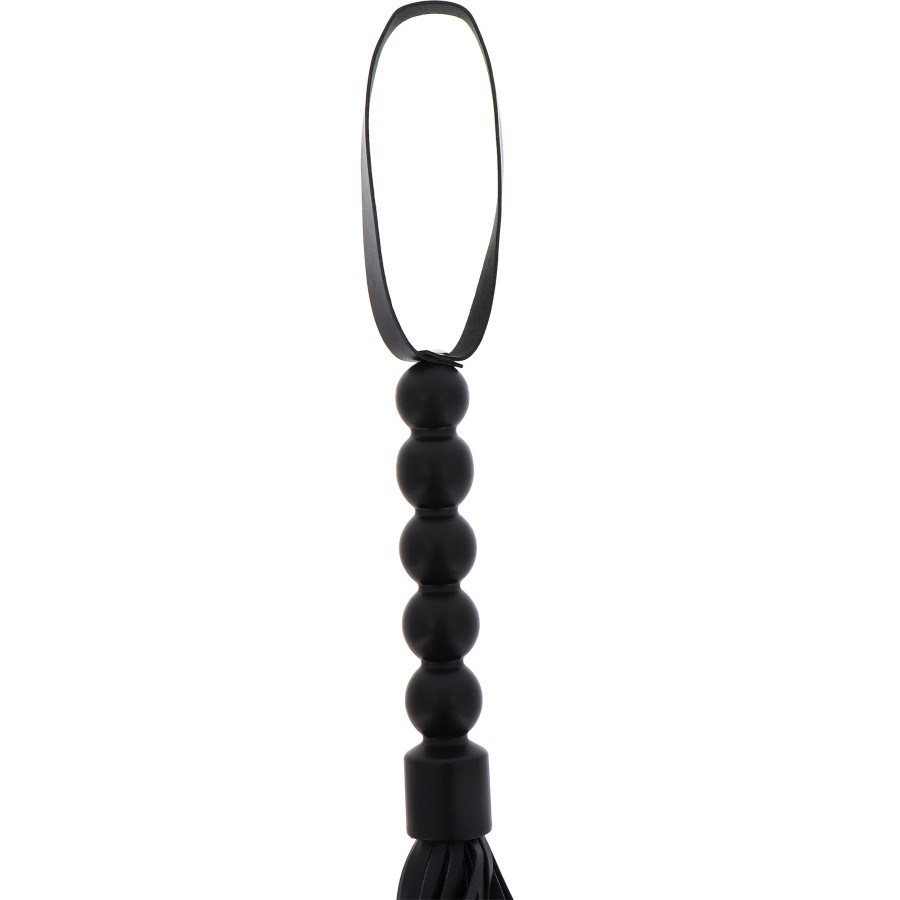 Martinet Flogger Balls 66cm Noir