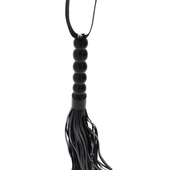Martinet Flogger Balls 66cm Noir