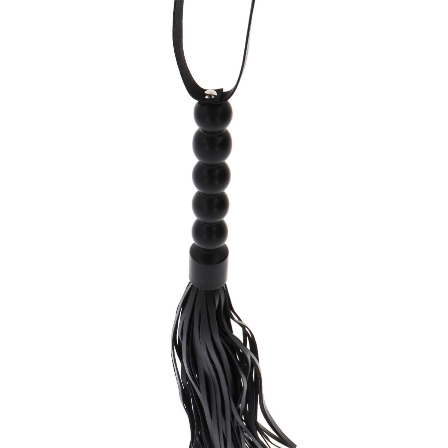Martinet Flogger Balls 66cm Noir