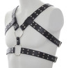 Harnais Double Belt Simili noir