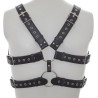 Harnais Double Belt Simili noir
