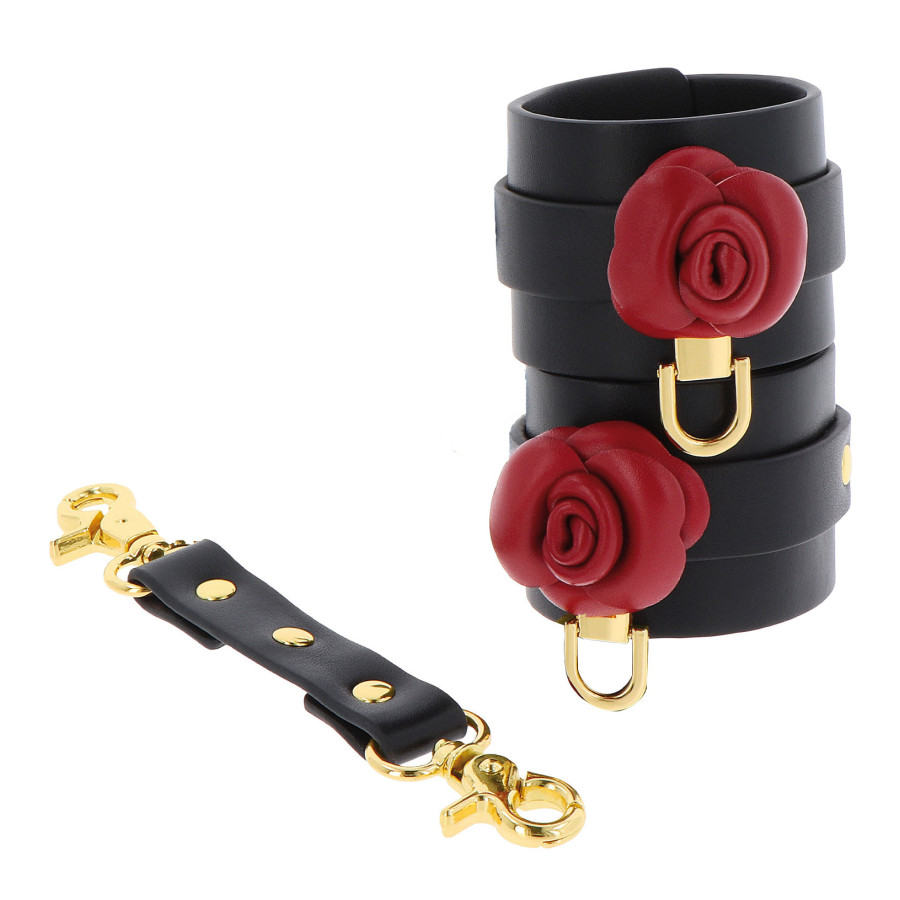 Wild Roses wrist cuffs