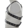 Harnais Double Belt Simili noir
