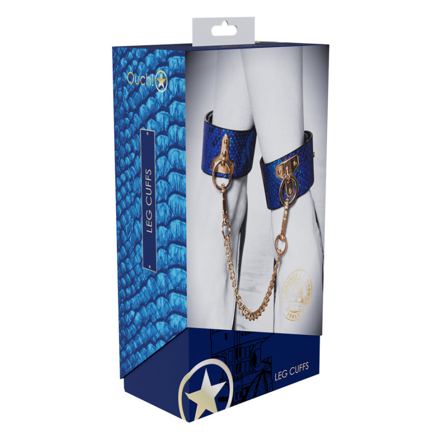 Menottes de Chevilles Florence Bleu