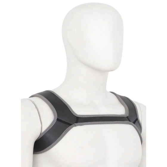 Harnais en néoprène Neo Harness Noir-Gris