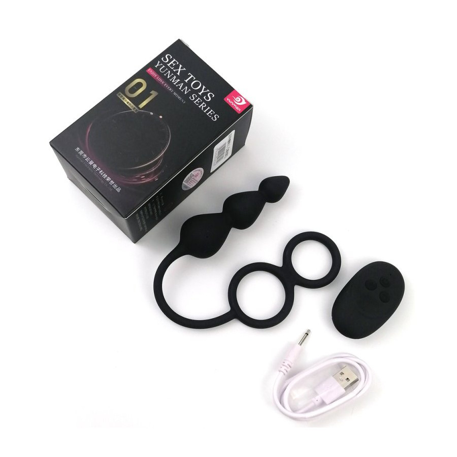 Ballstretcher-Plug Vibrant Trikon 9.5 x 3cm