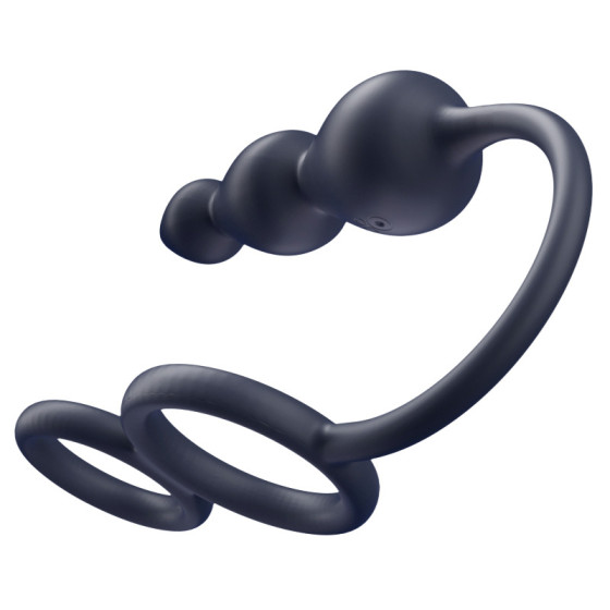 Ballstretcher-Plug Vibrant Trikon 9.5 x 3cm
